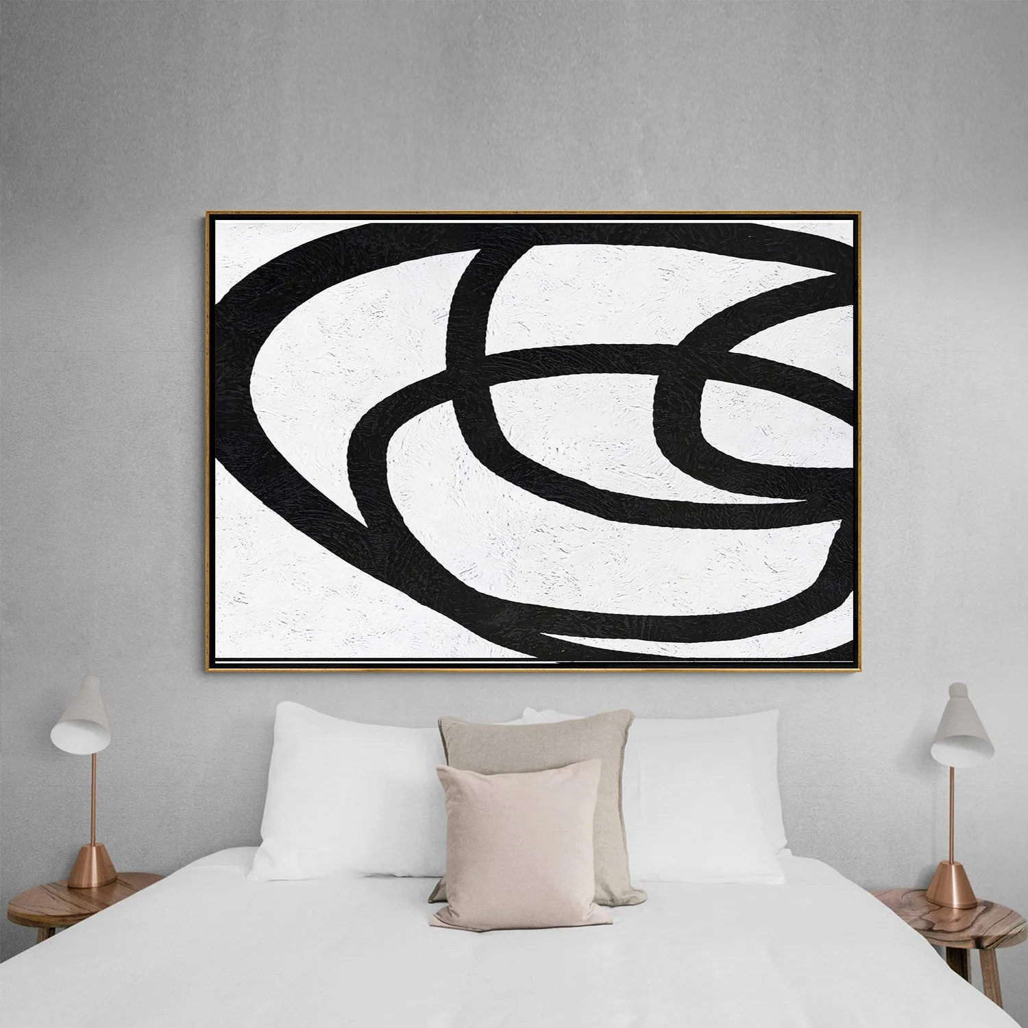 Horizontal Minimalist Painting J57M