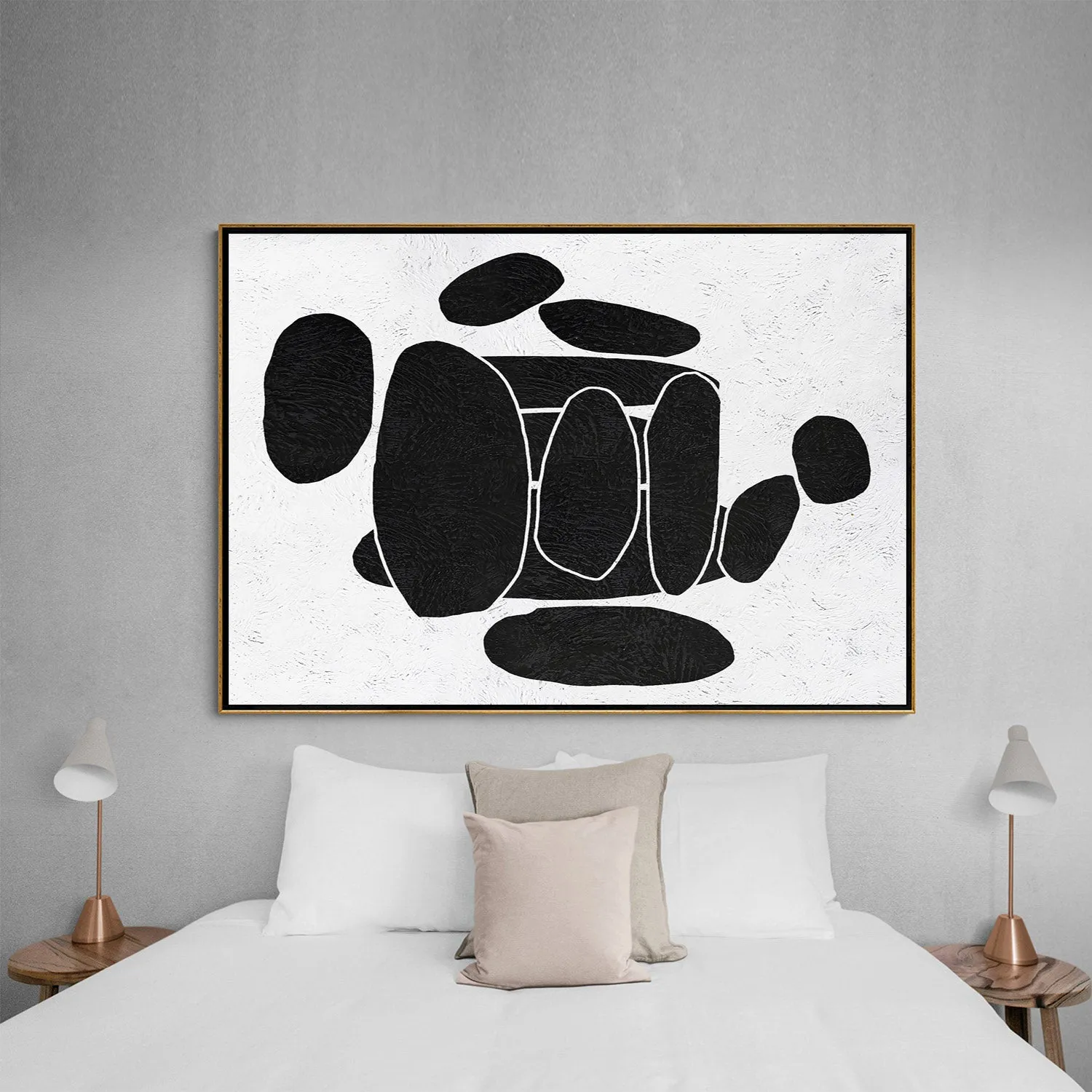 Horizontal Minimalist Painting J62M