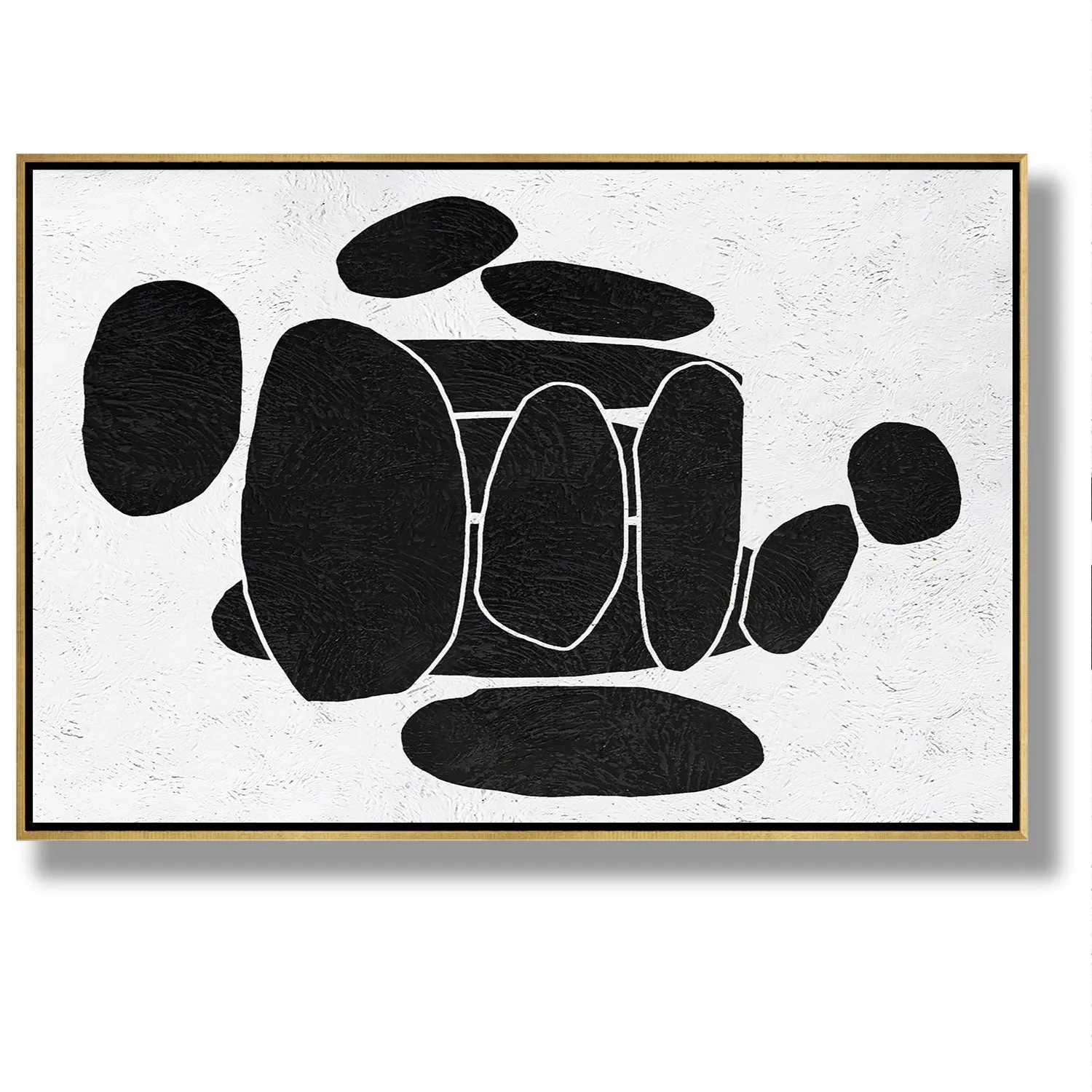 Horizontal Minimalist Painting J62M