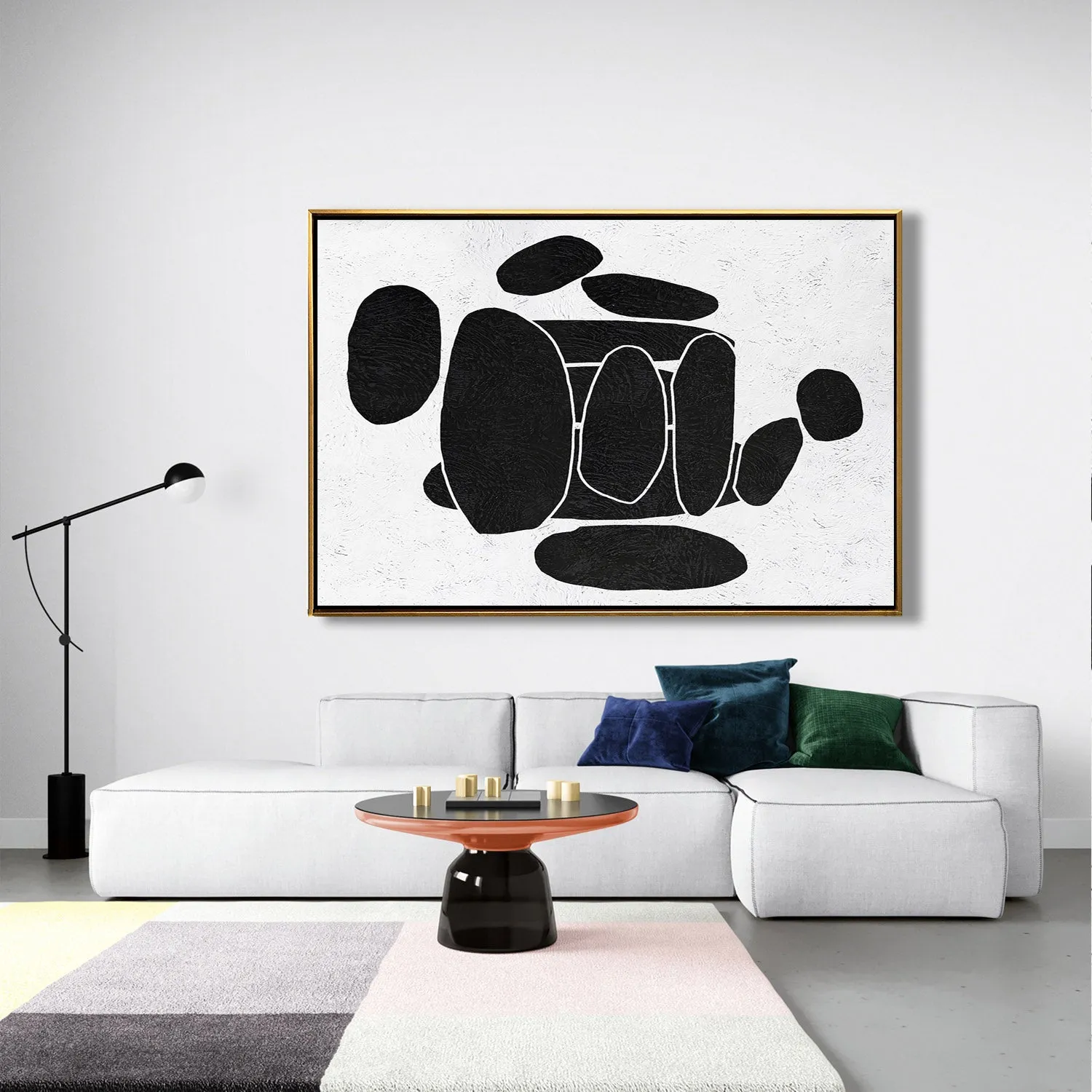 Horizontal Minimalist Painting J62M