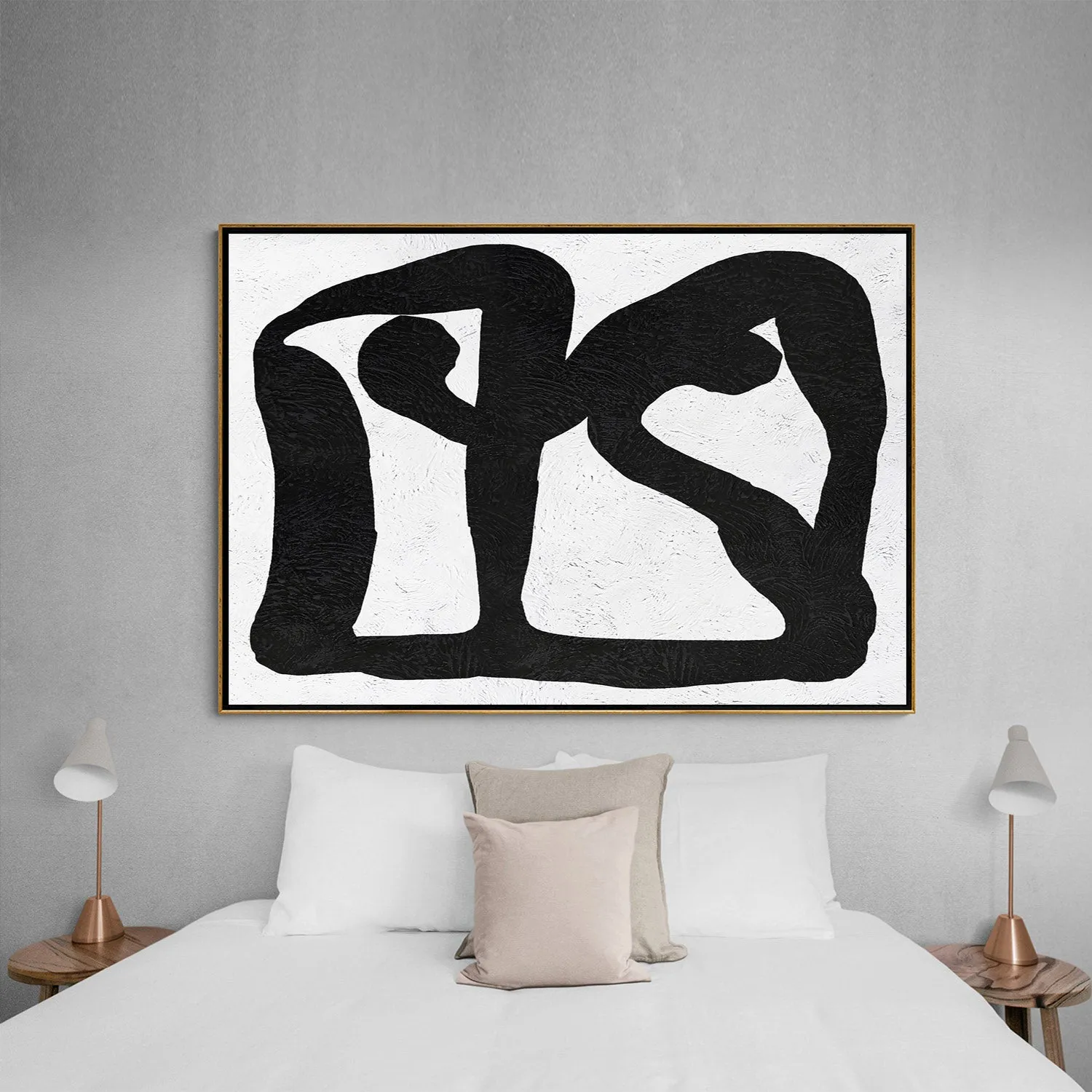 Horizontal Minimalist Painting J67M
