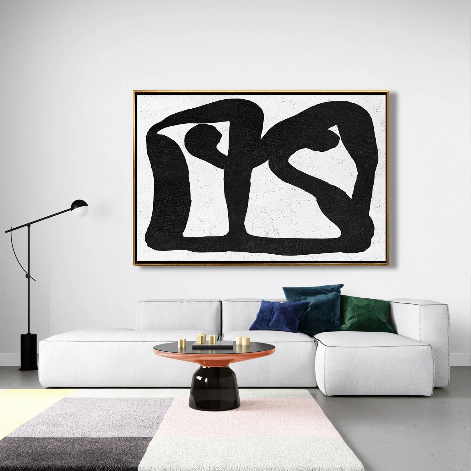 Horizontal Minimalist Painting J67M
