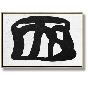 Horizontal Minimalist Painting J69M