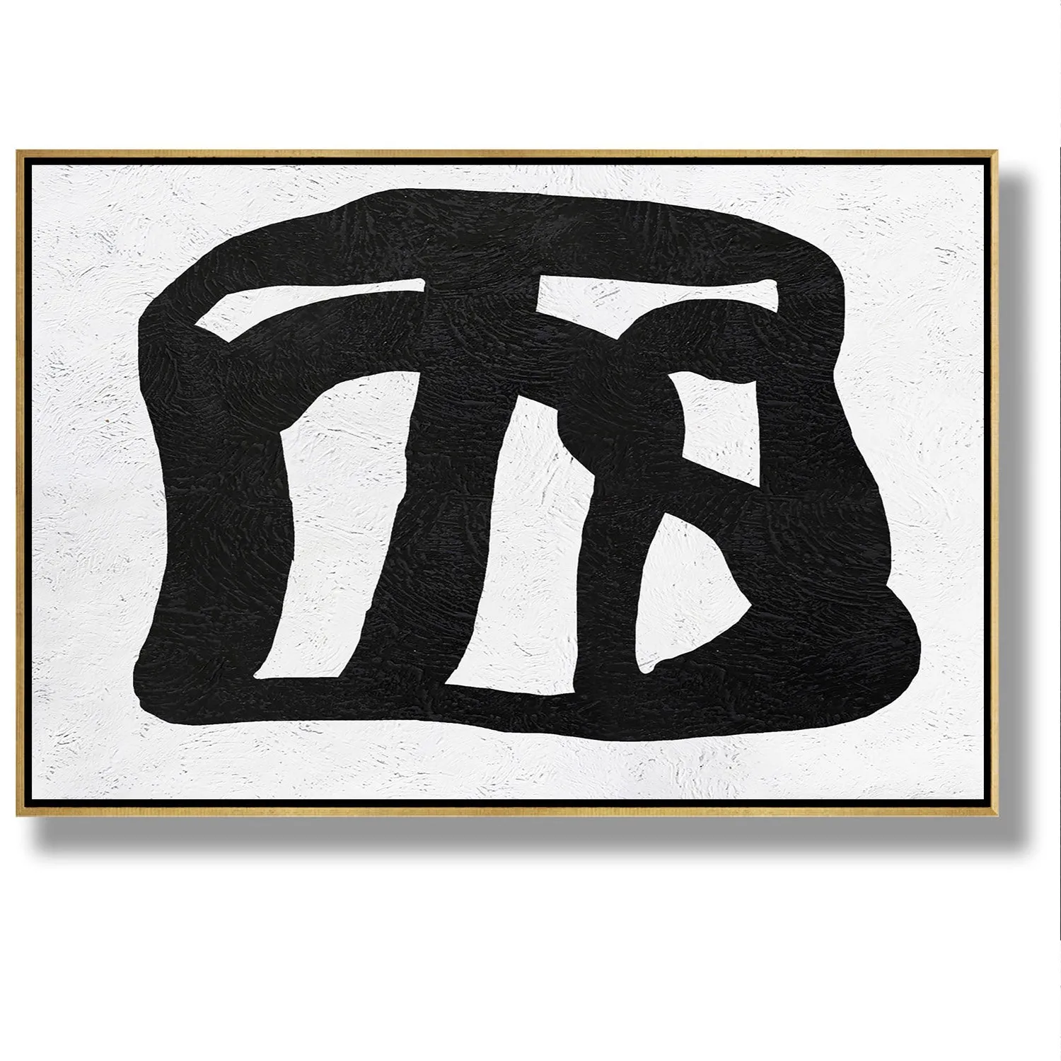 Horizontal Minimalist Painting J69M