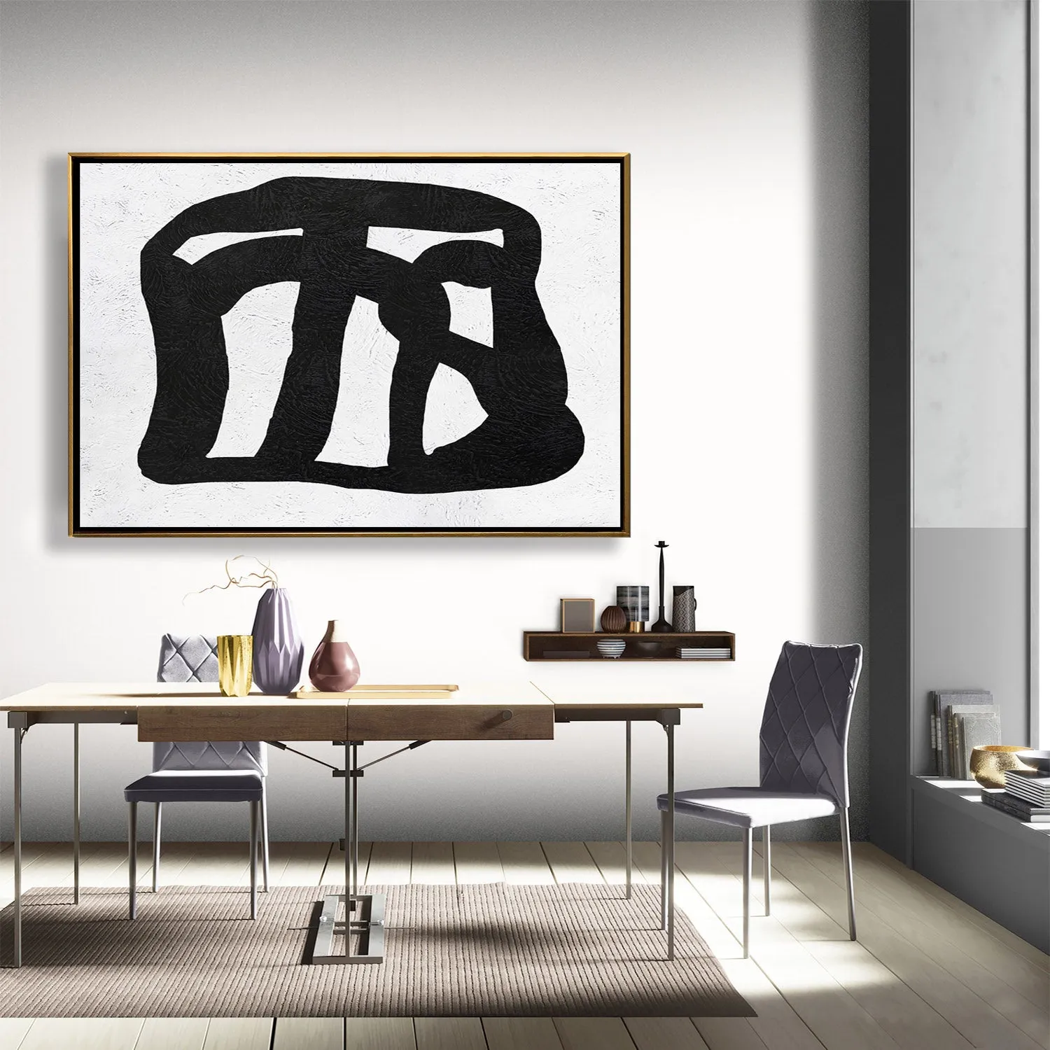 Horizontal Minimalist Painting J69M