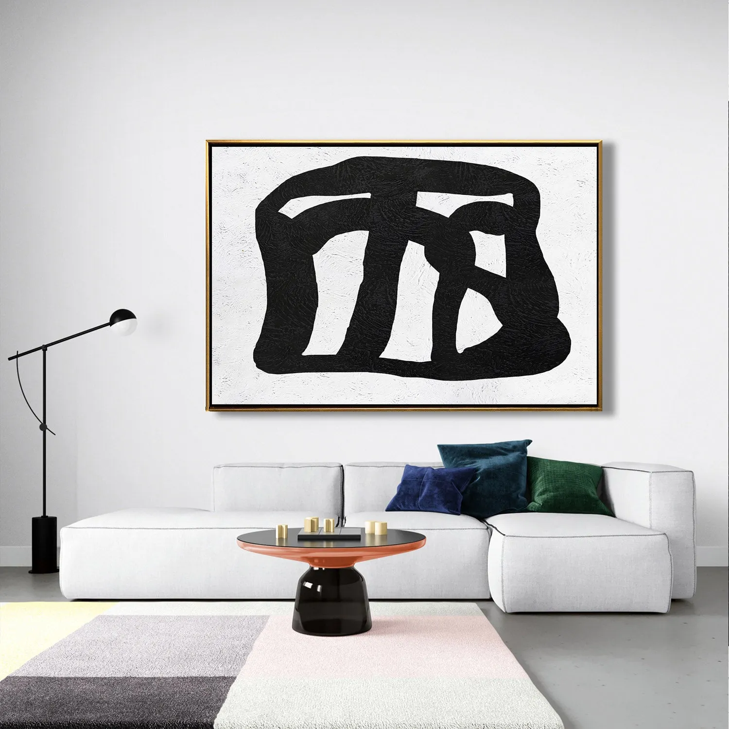 Horizontal Minimalist Painting J69M