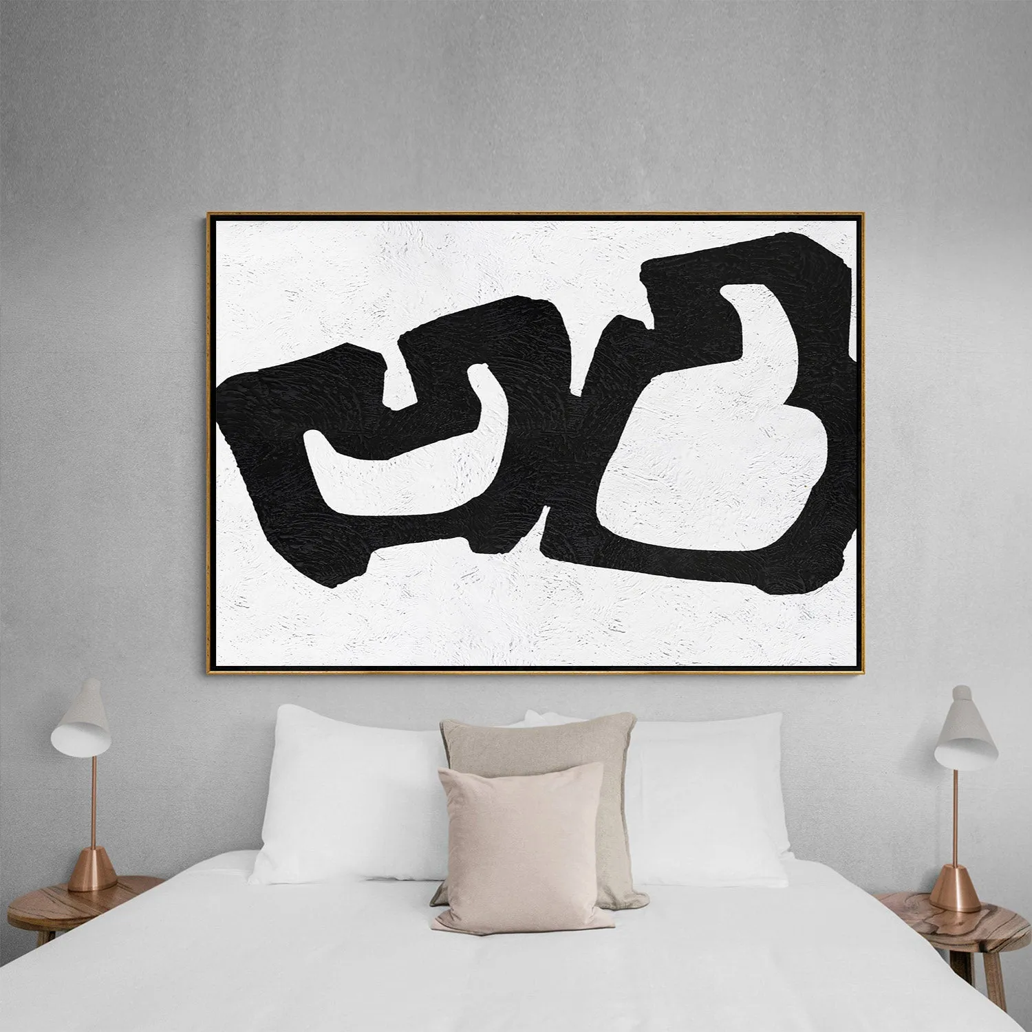 Horizontal Minimalist Painting J75M
