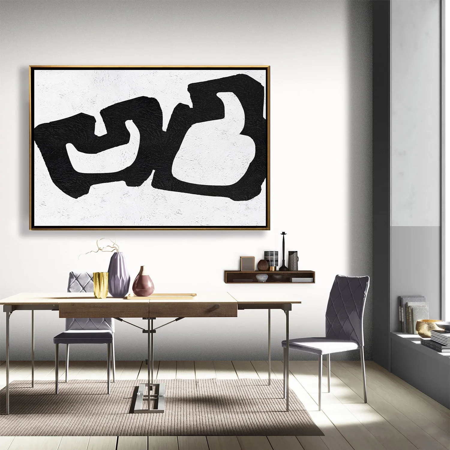 Horizontal Minimalist Painting J75M