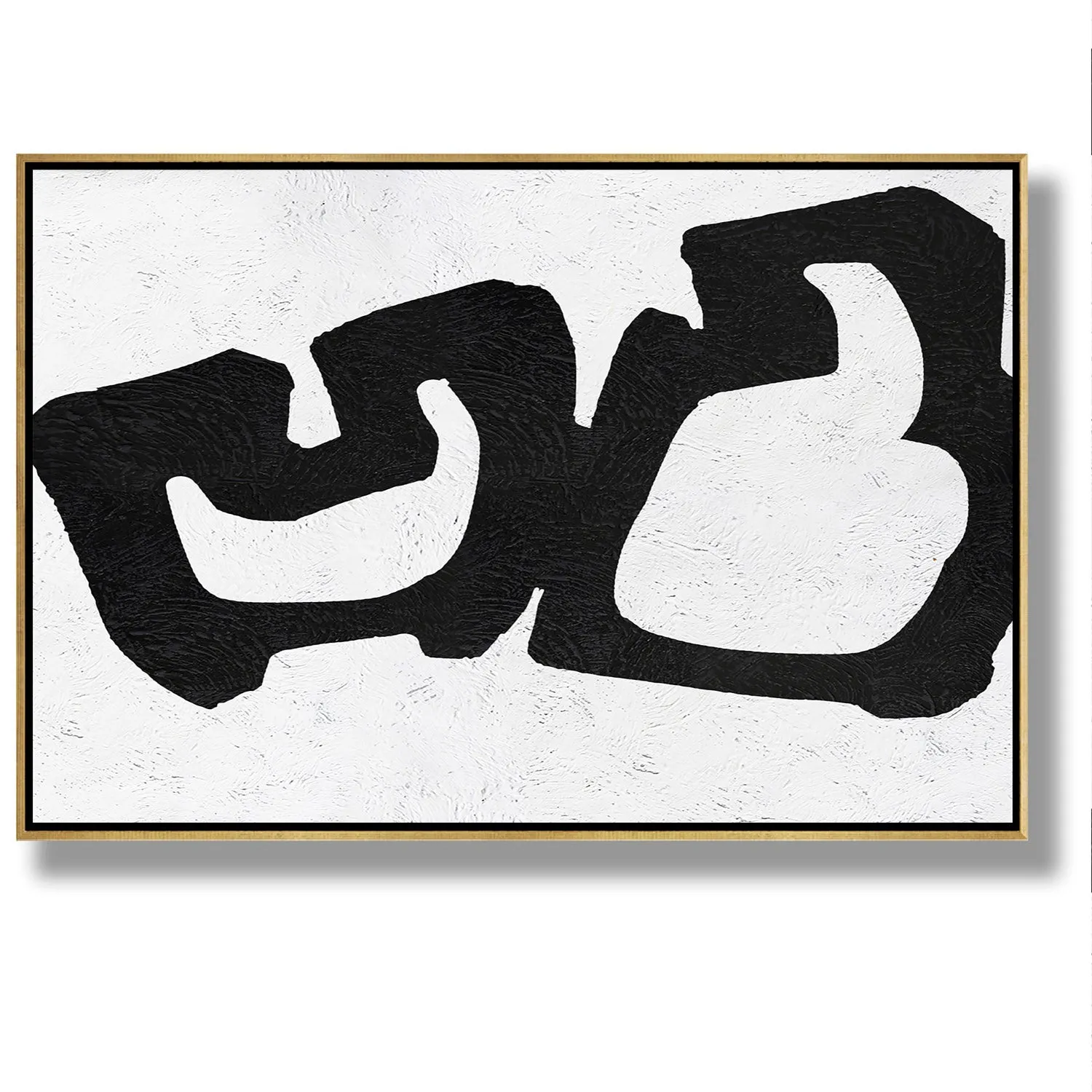Horizontal Minimalist Painting J75M
