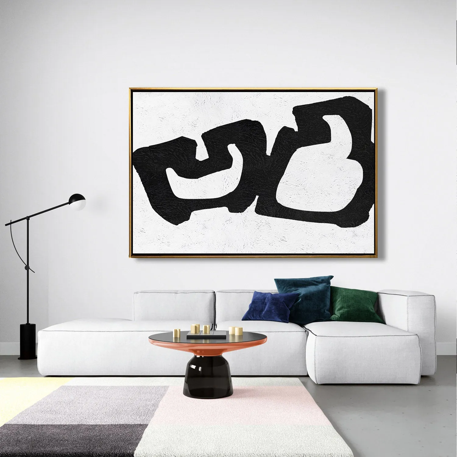 Horizontal Minimalist Painting J75M