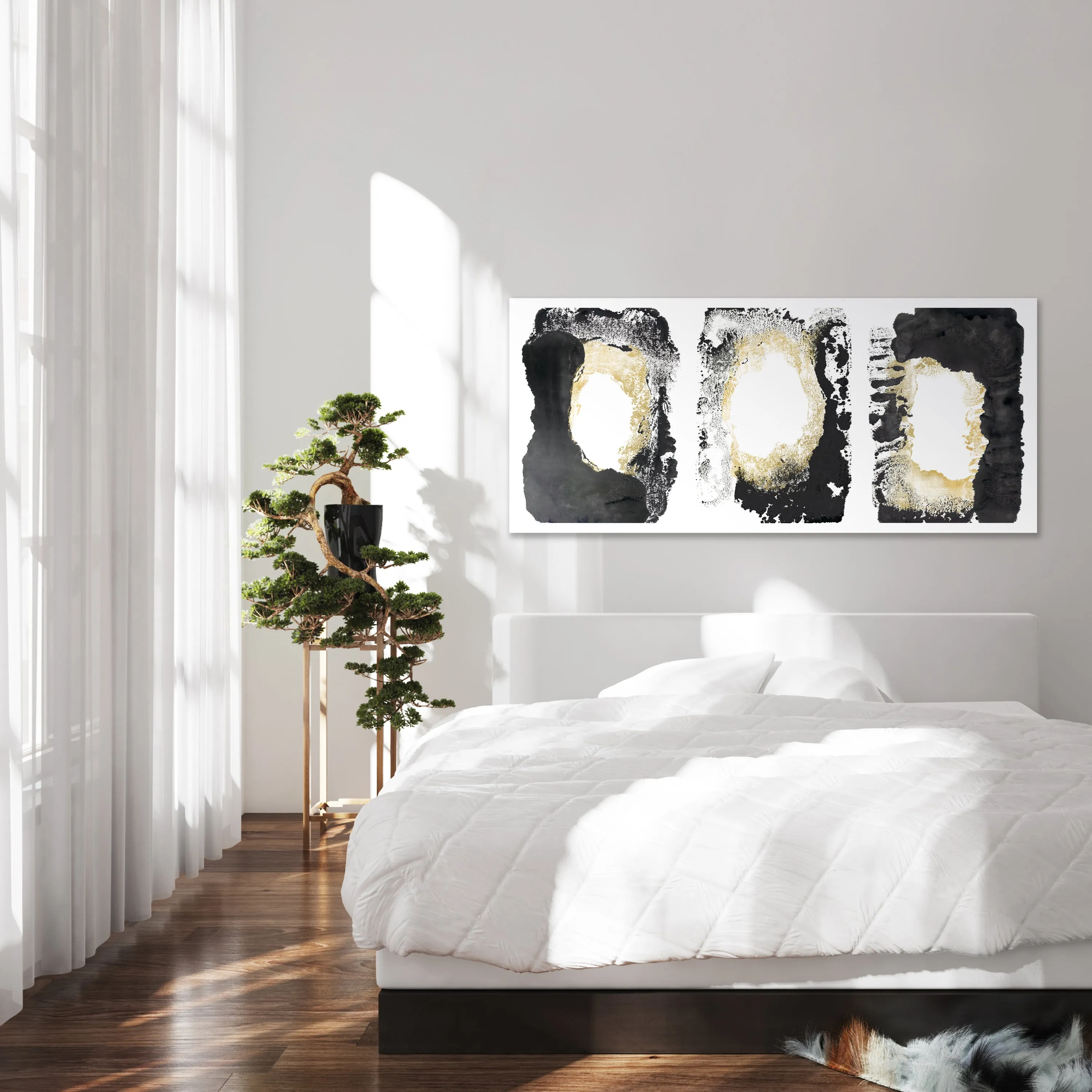 how wonderful it is triptych by FORM Design Studio