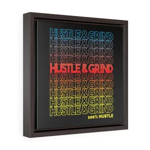 Hustle & Grind | Framed Gallery Canvas