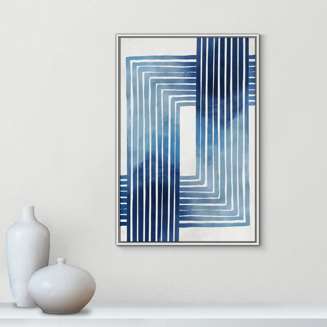 In Unison by Eva Watts - Painting Print Joss & Main Size: 37.5" H x 25.5" W x 2" D Format: White Framed Canvas