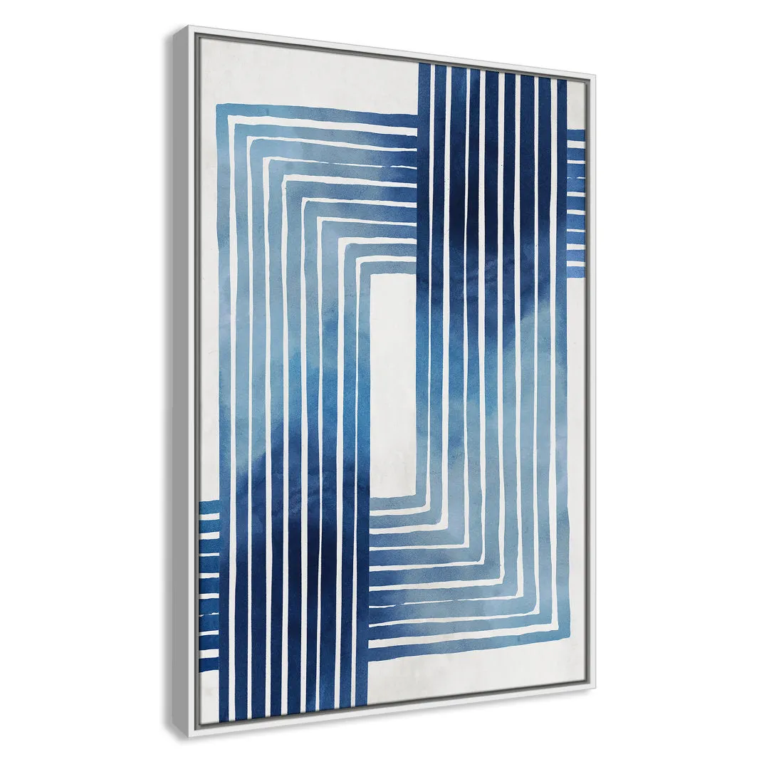 In Unison by Eva Watts - Painting Print Joss & Main Size: 37.5" H x 25.5" W x 2" D Format: White Framed Canvas