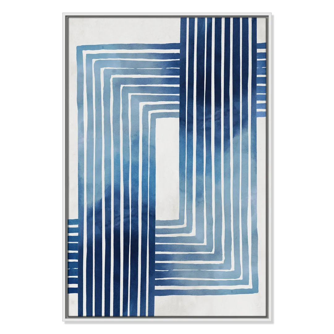 In Unison by Eva Watts - Painting Print Joss & Main Size: 37.5" H x 25.5" W x 2" D Format: White Framed Canvas