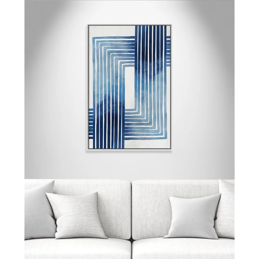 In Unison by Eva Watts - Painting Print Joss & Main Size: 37.5" H x 25.5" W x 2" D Format: White Framed Canvas