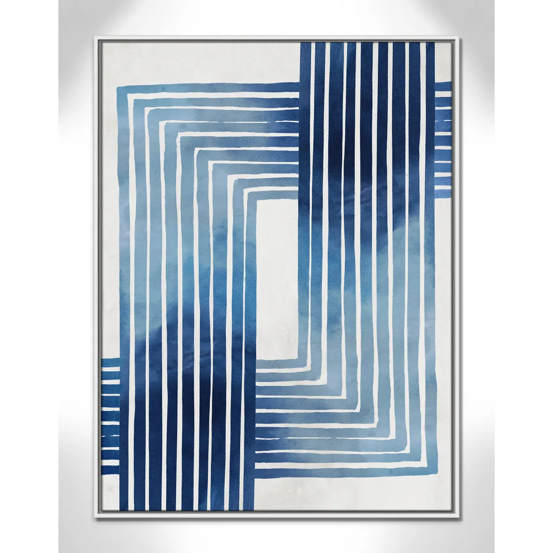 In Unison by Eva Watts - Painting Print Joss & Main Size: 41.5" H x 31.5" W x 2" D Format: White Framed Canvas
