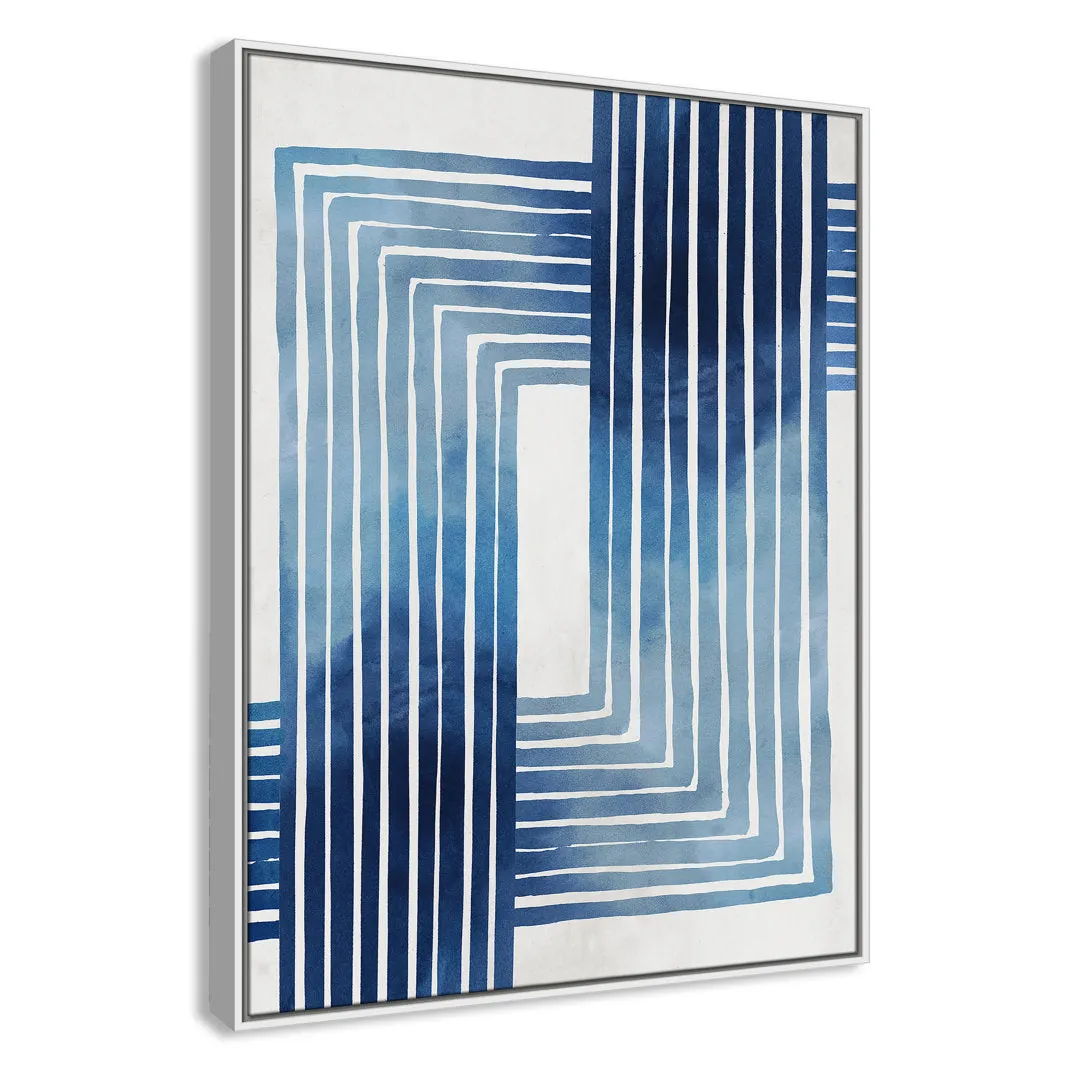 In Unison by Eva Watts - Painting Print Joss & Main Size: 41.5" H x 31.5" W x 2" D Format: White Framed Canvas