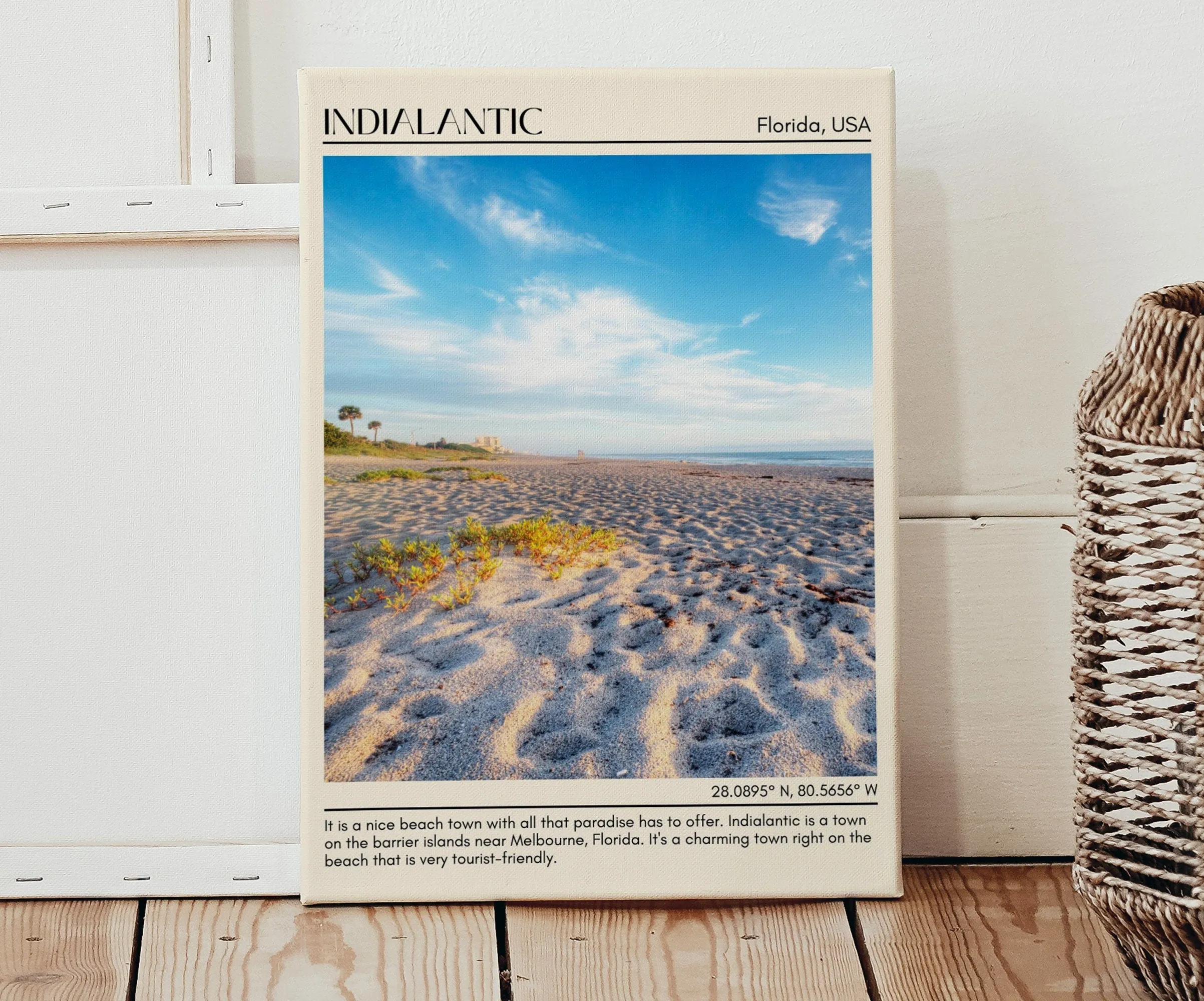 Indialantic Wall Canvas, USA