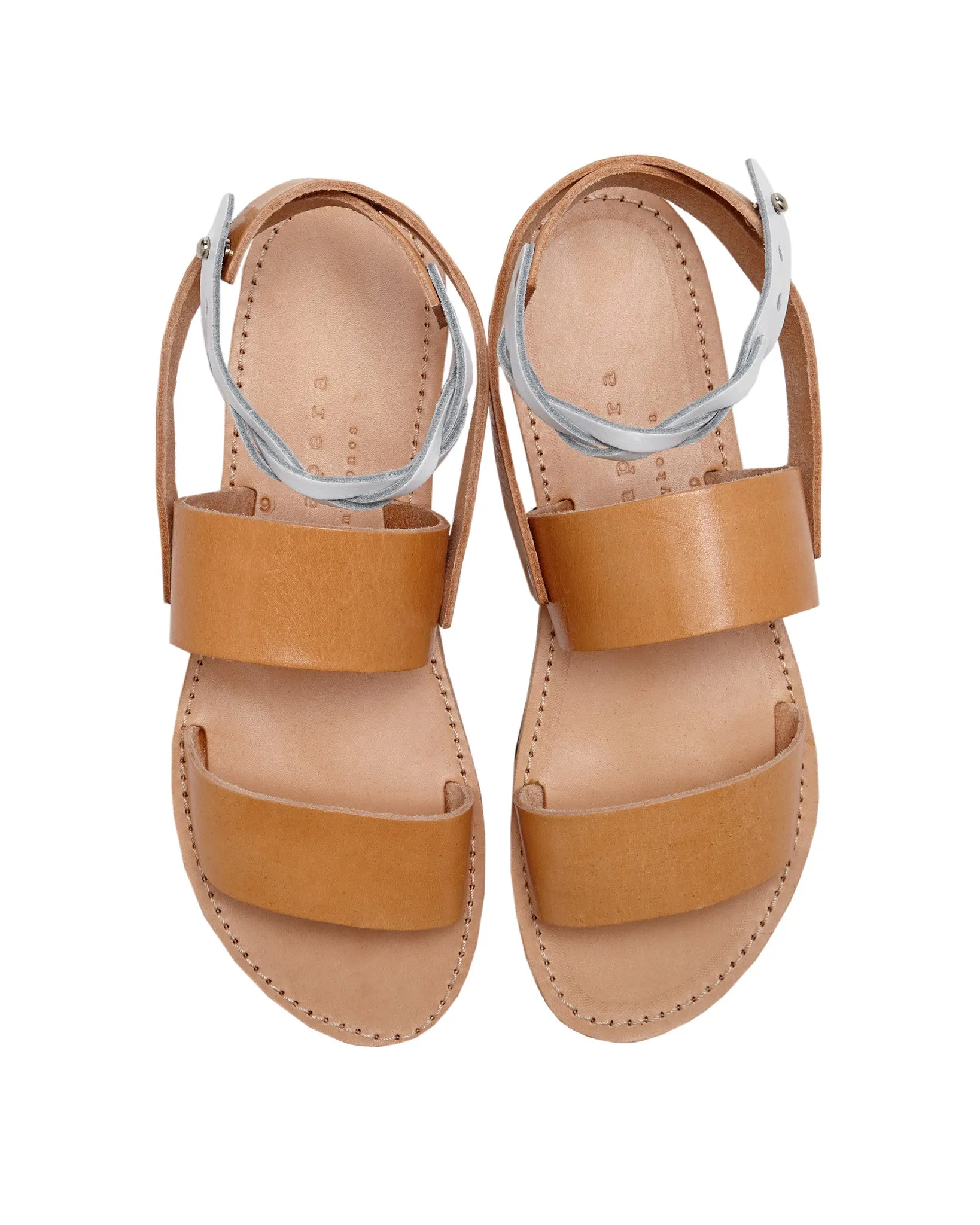 Isapera Sandals | Fokos in Natural - FINAL SALE