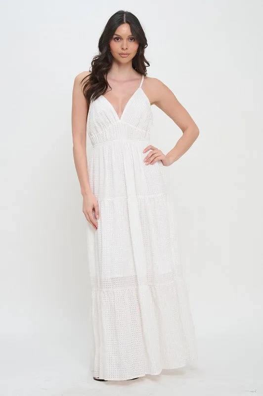 Ivory Breeze Maxi Dress