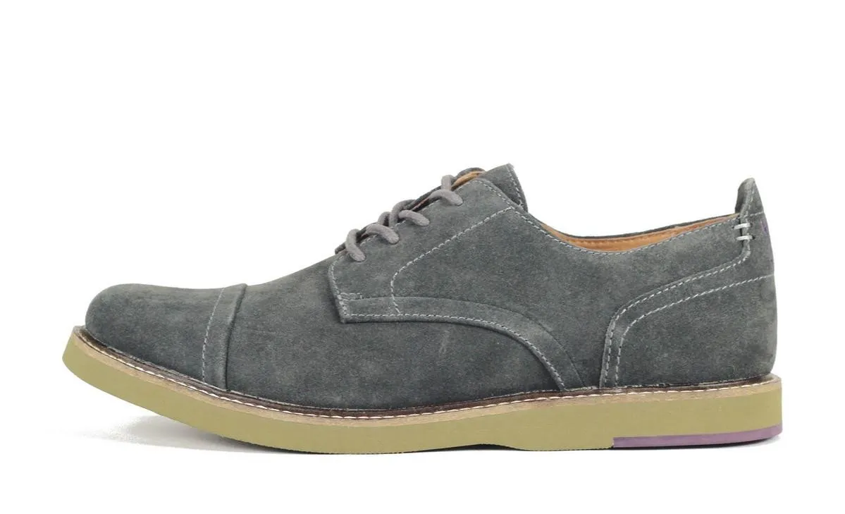 JD Fisk Jenson Grey Oxford Shoe Oxford Grey