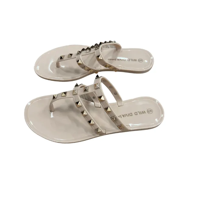 Jelly Studded Sandals