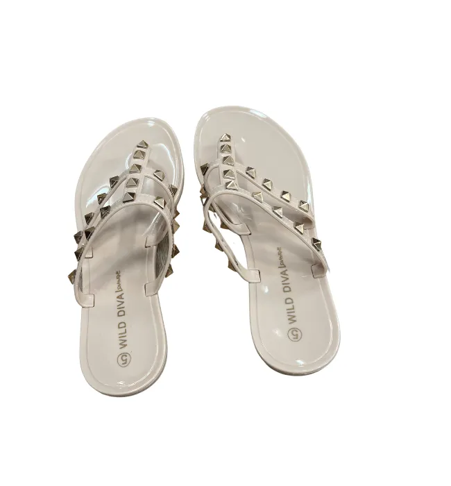 Jelly Studded Sandals
