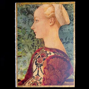Journal with Female Portrait
