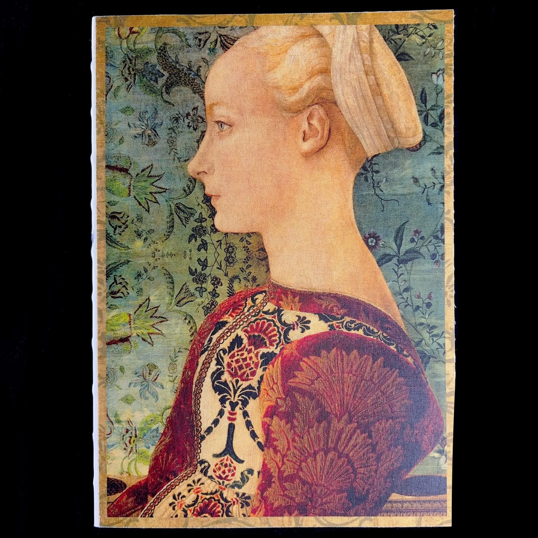 Journal with Female Portrait