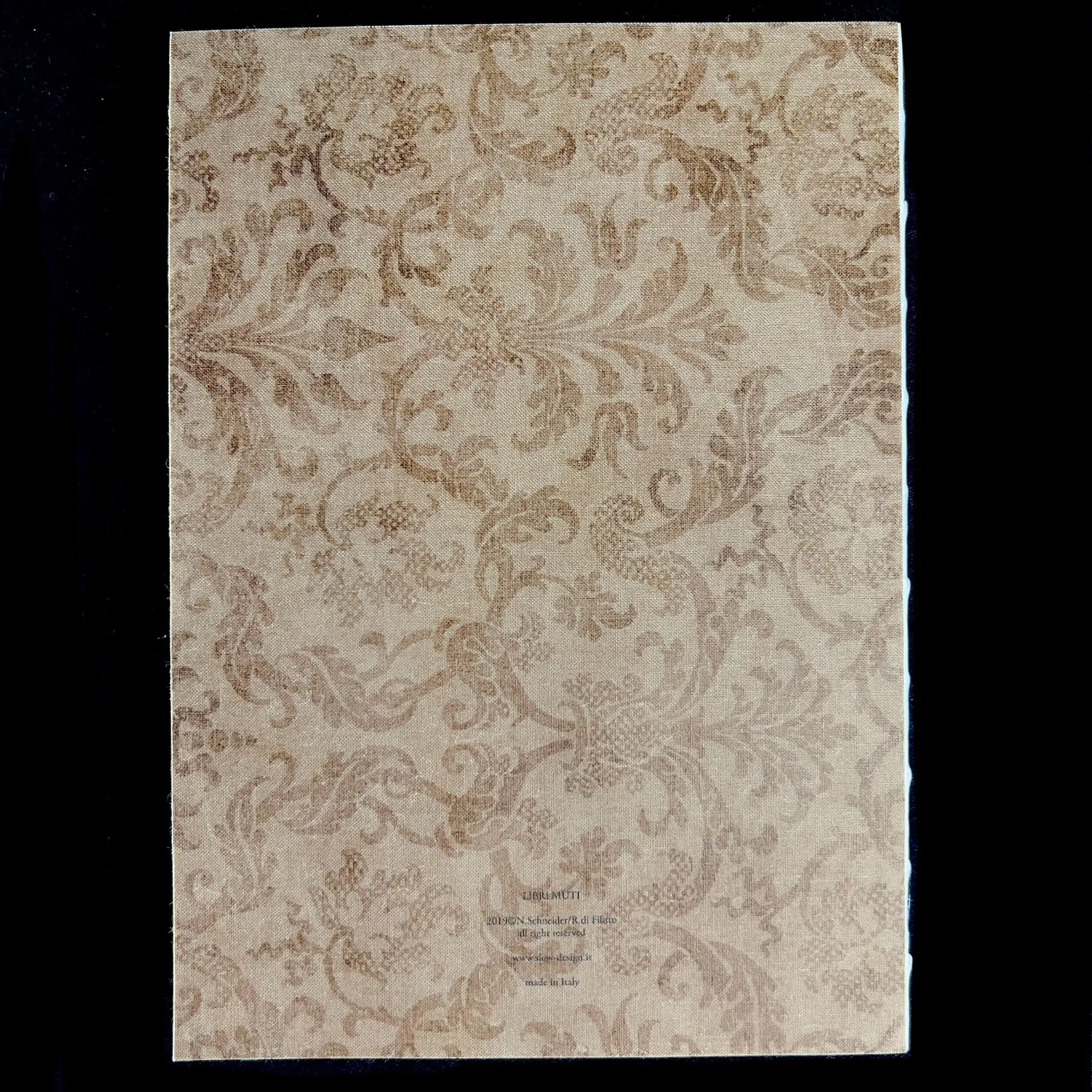 Journal with Male Portrait