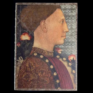 Journal with Male Portrait