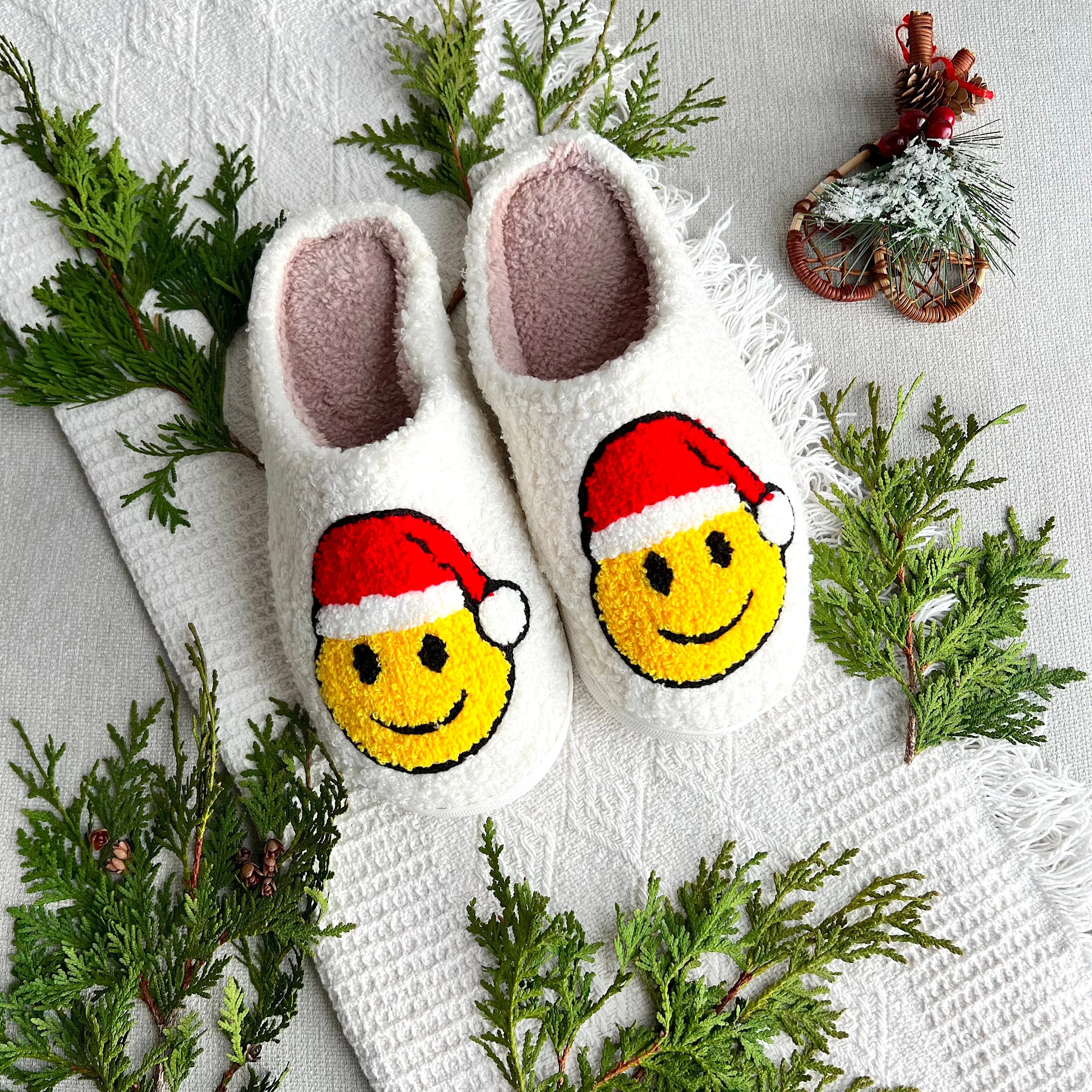 Joyful Christmas Slippers - Buy 1 Get 1 Free