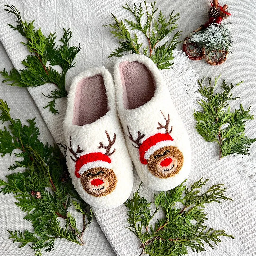 Joyful Christmas Slippers - Buy 1 Get 1 Free