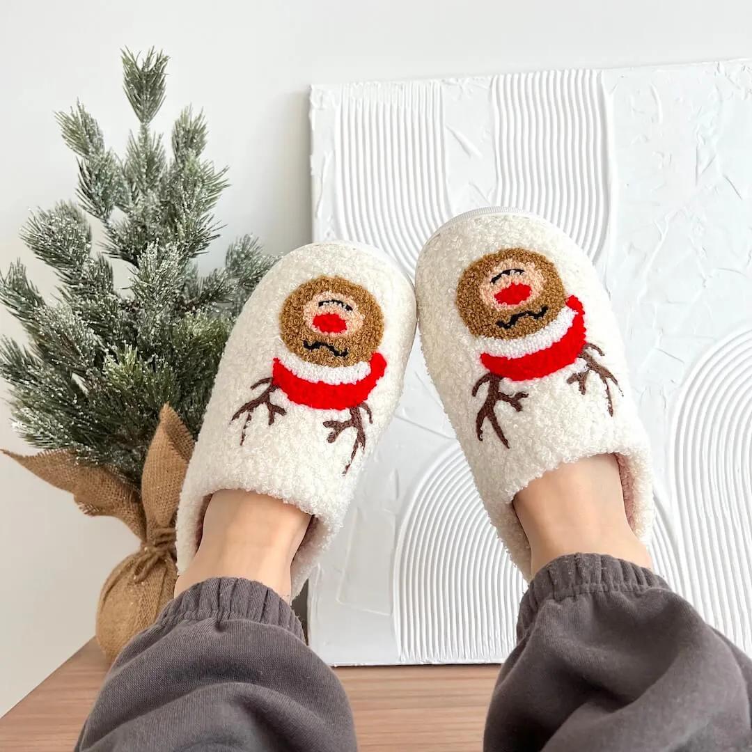 Joyful Christmas Slippers - Buy 1 Get 1 Free