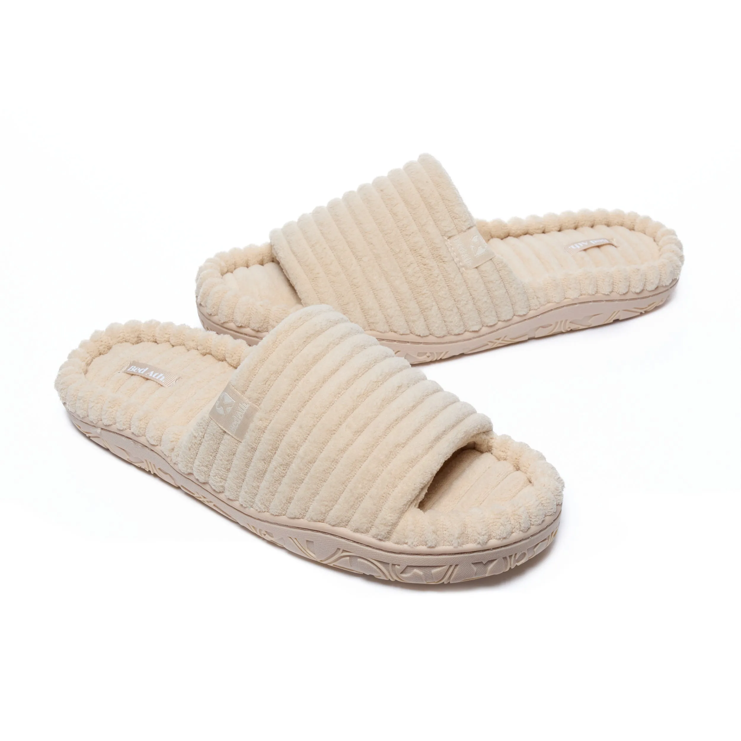 Judy - Jumbo Cord Slipper Slider - Gingerbread
