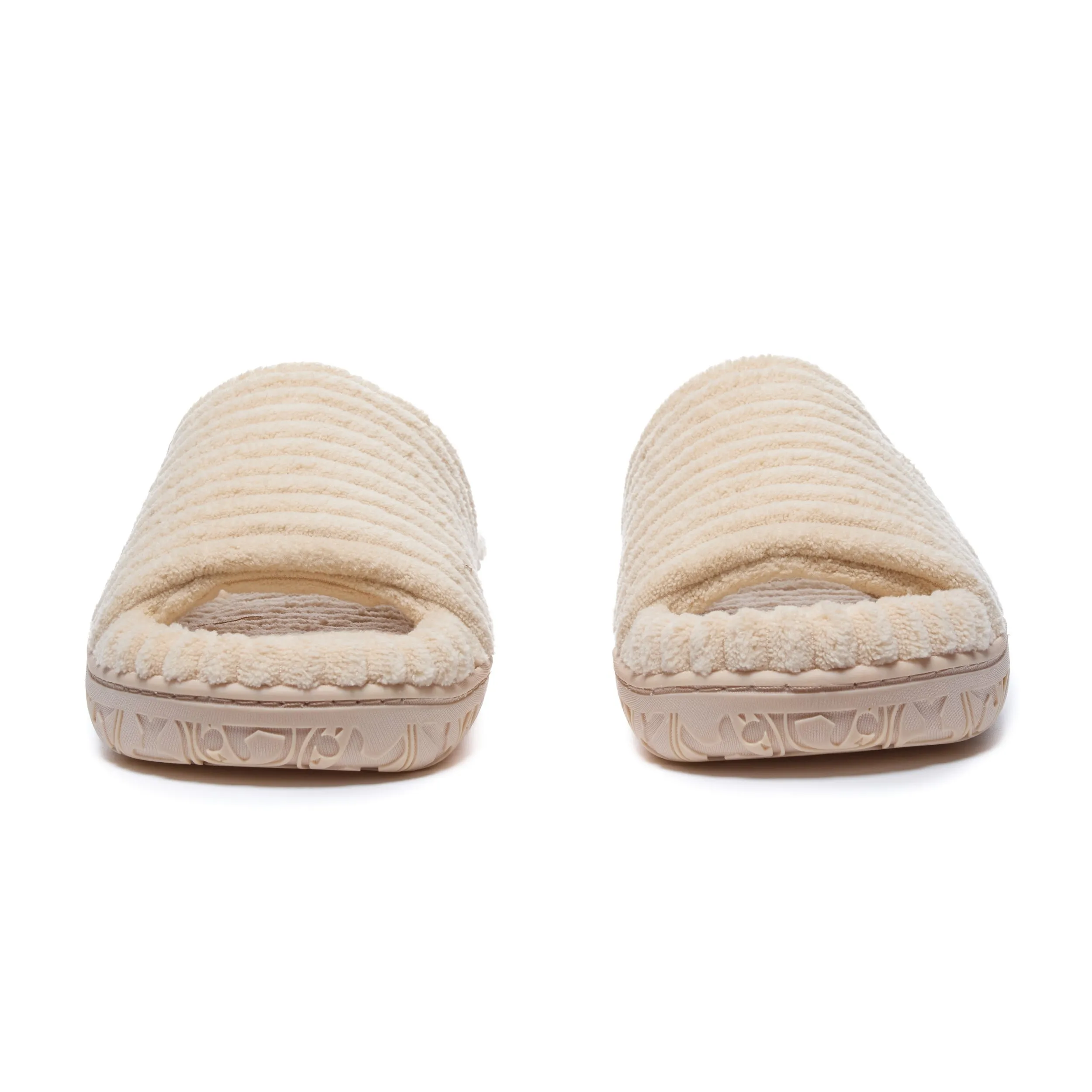 Judy - Jumbo Cord Slipper Slider - Gingerbread
