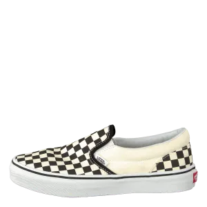 K Classic Slip-On Checkerboard Black