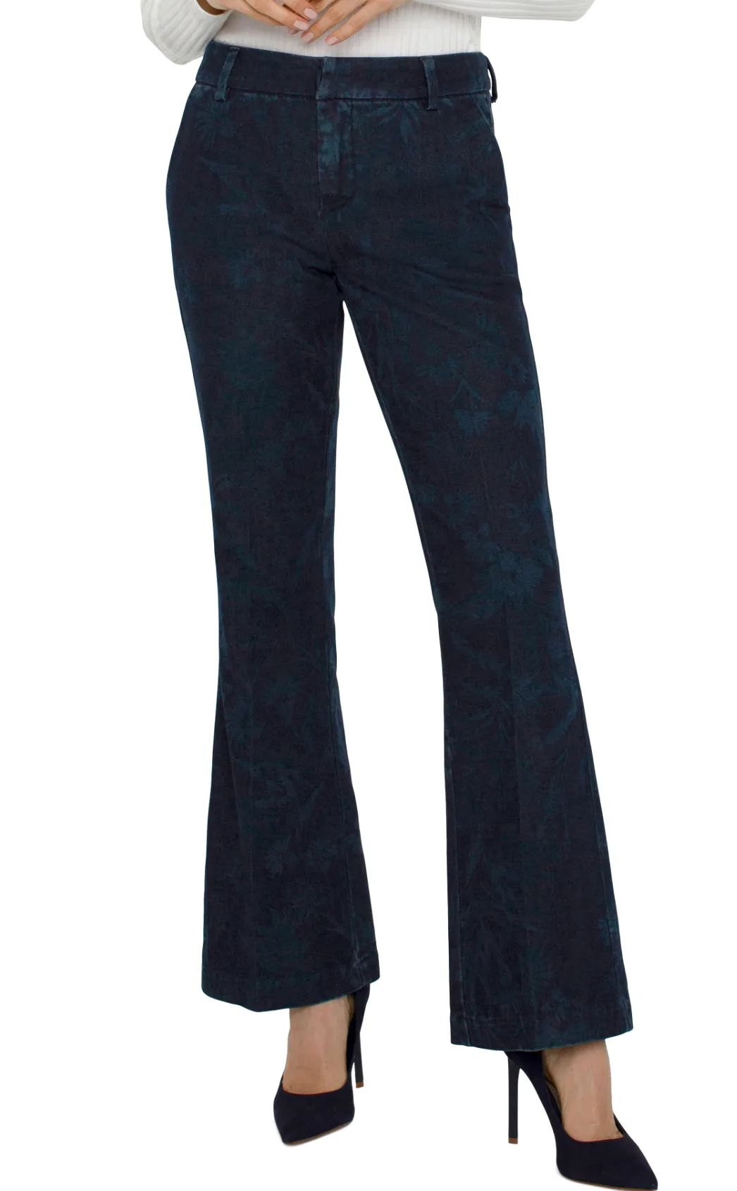 Kelsey Flare - Shadow Floral