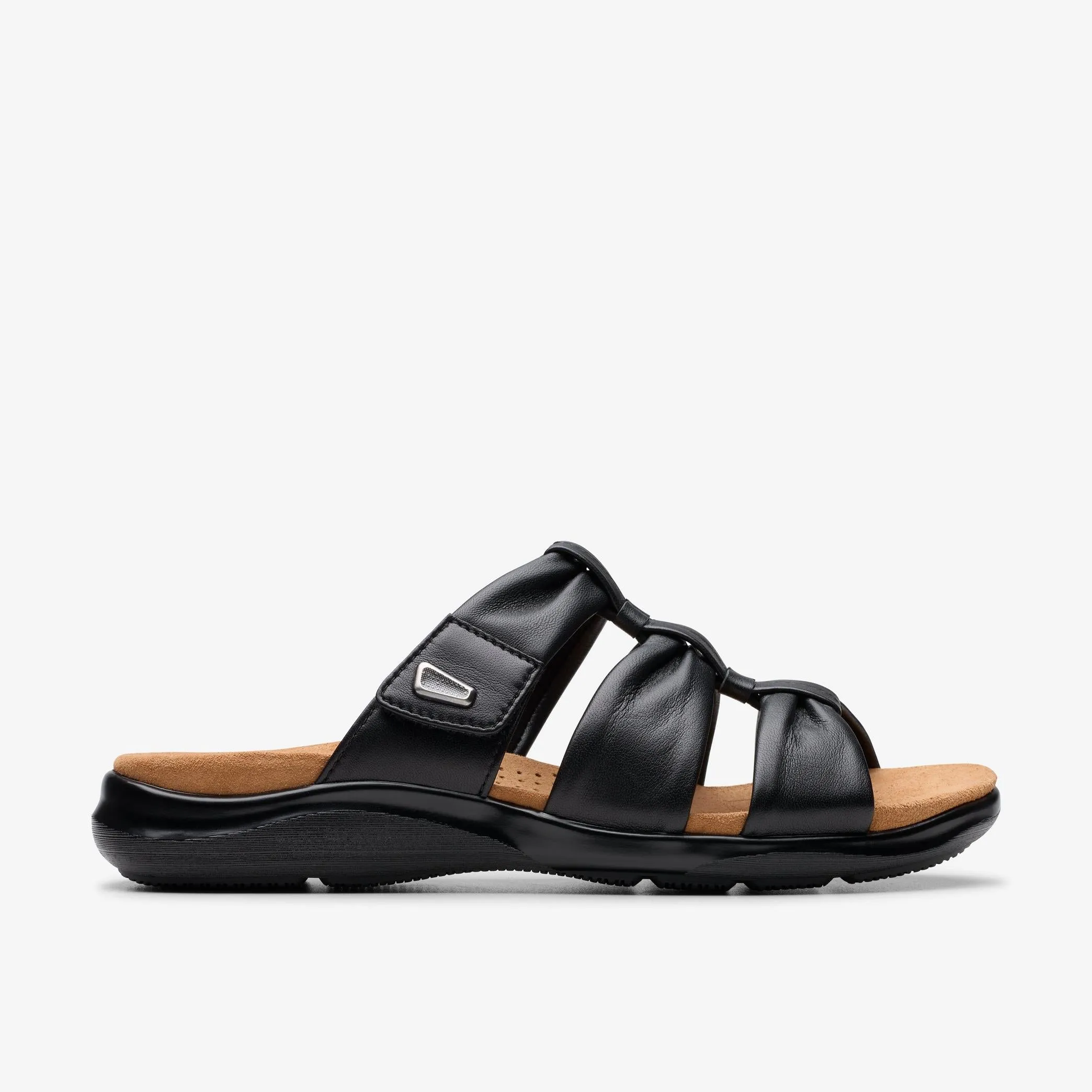 Kitly Slide - Black Leather - 26181442
