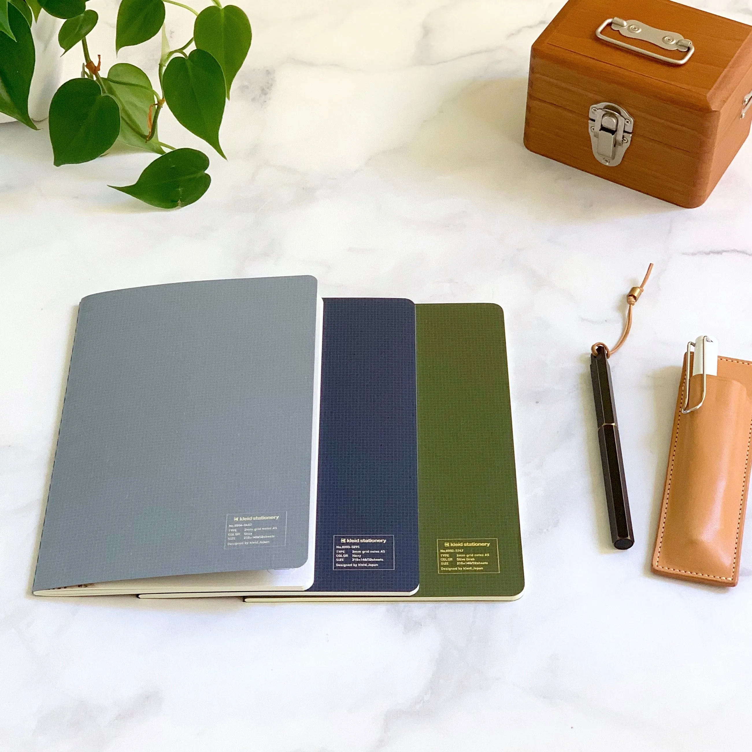 [Kleid Notebook] 2mm Grid Thin (A5)