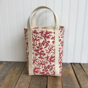 Knitting Tote - Short Straps
