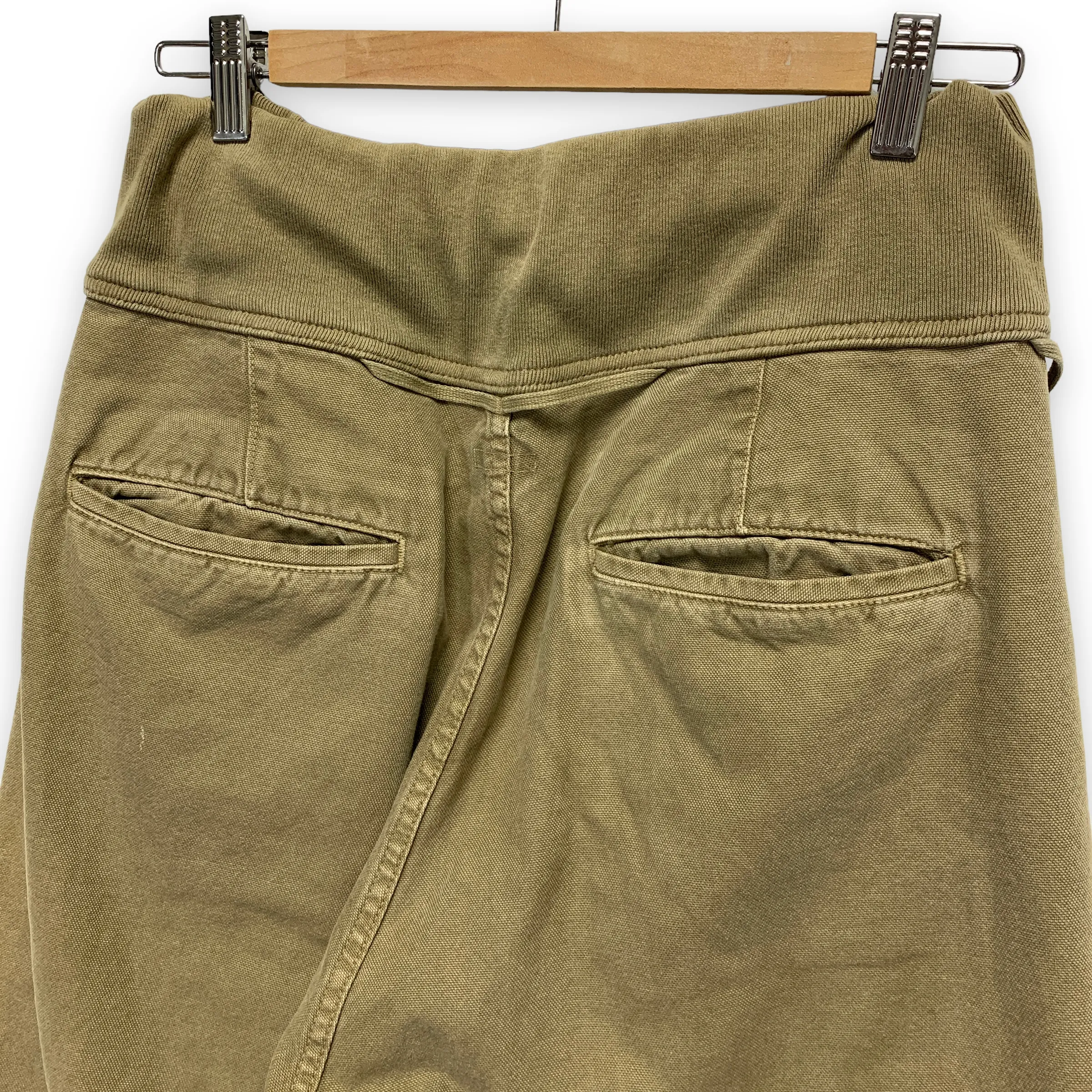 [L] Kapital Cotton Canvas Saurel Nouvelle Pants Beige