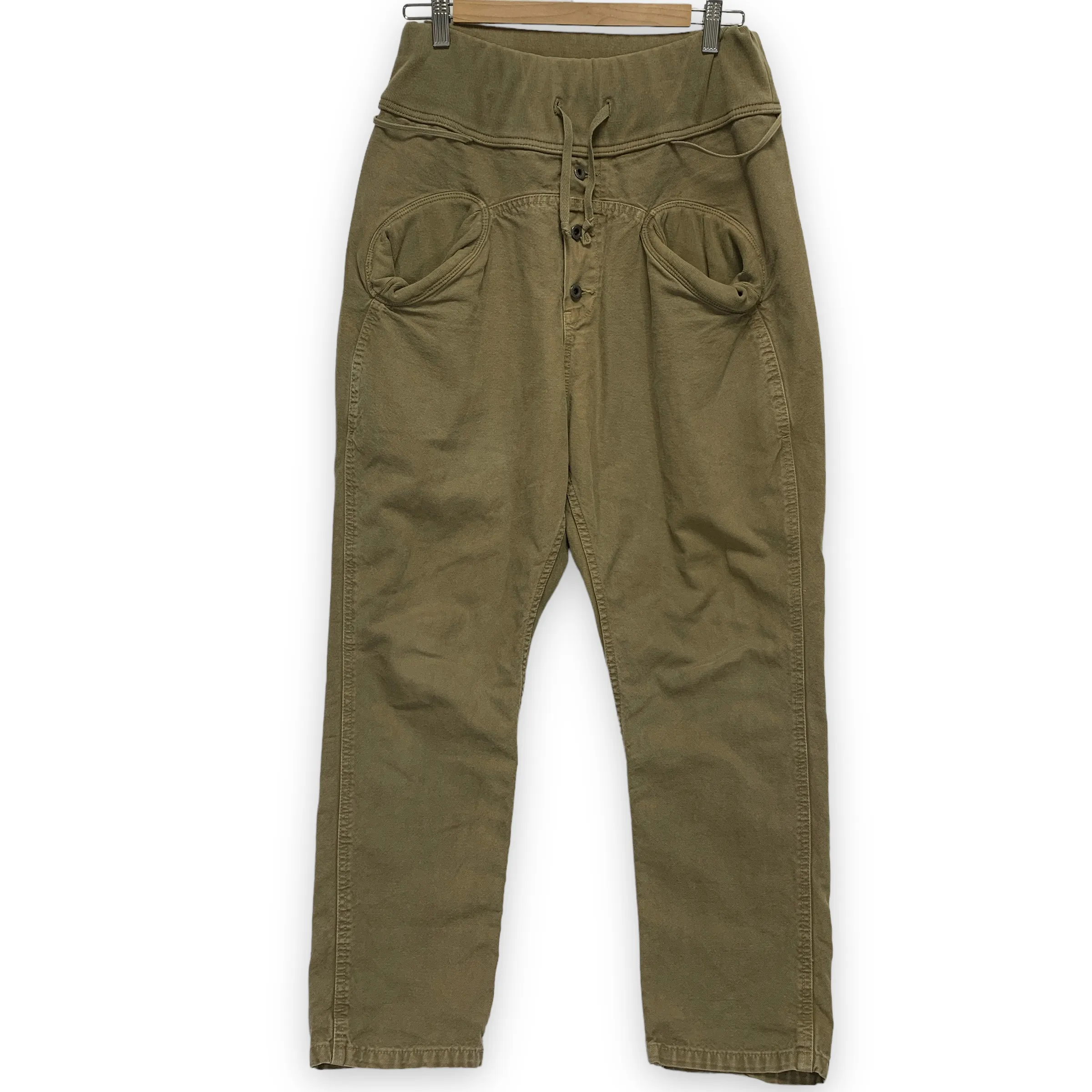 [L] Kapital Cotton Canvas Saurel Nouvelle Pants Beige