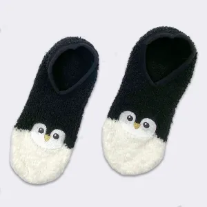 Ladies Penguin Cozy Slippers