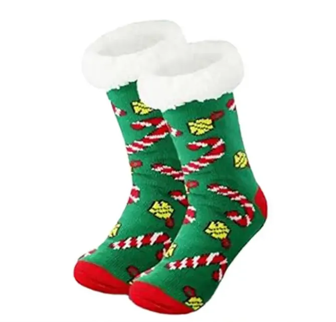 Ladies Plush non-slip Slipper Socks