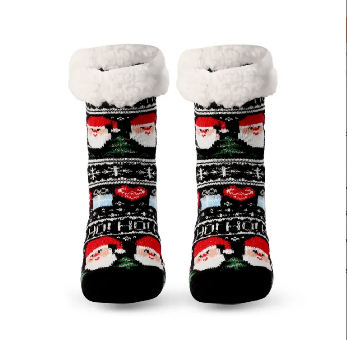 Ladies Plush non-slip Slipper Socks