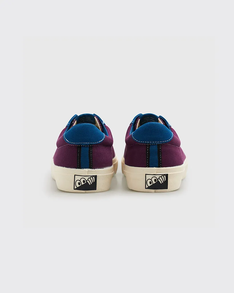 Last Resort AB x Julian Smith VM001 Canvas Shoe - Plum/Dirty Blue