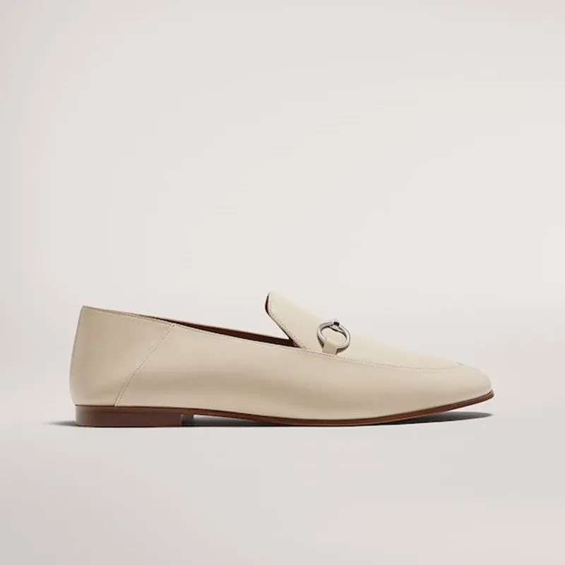 Leather Flat Shoes for Women