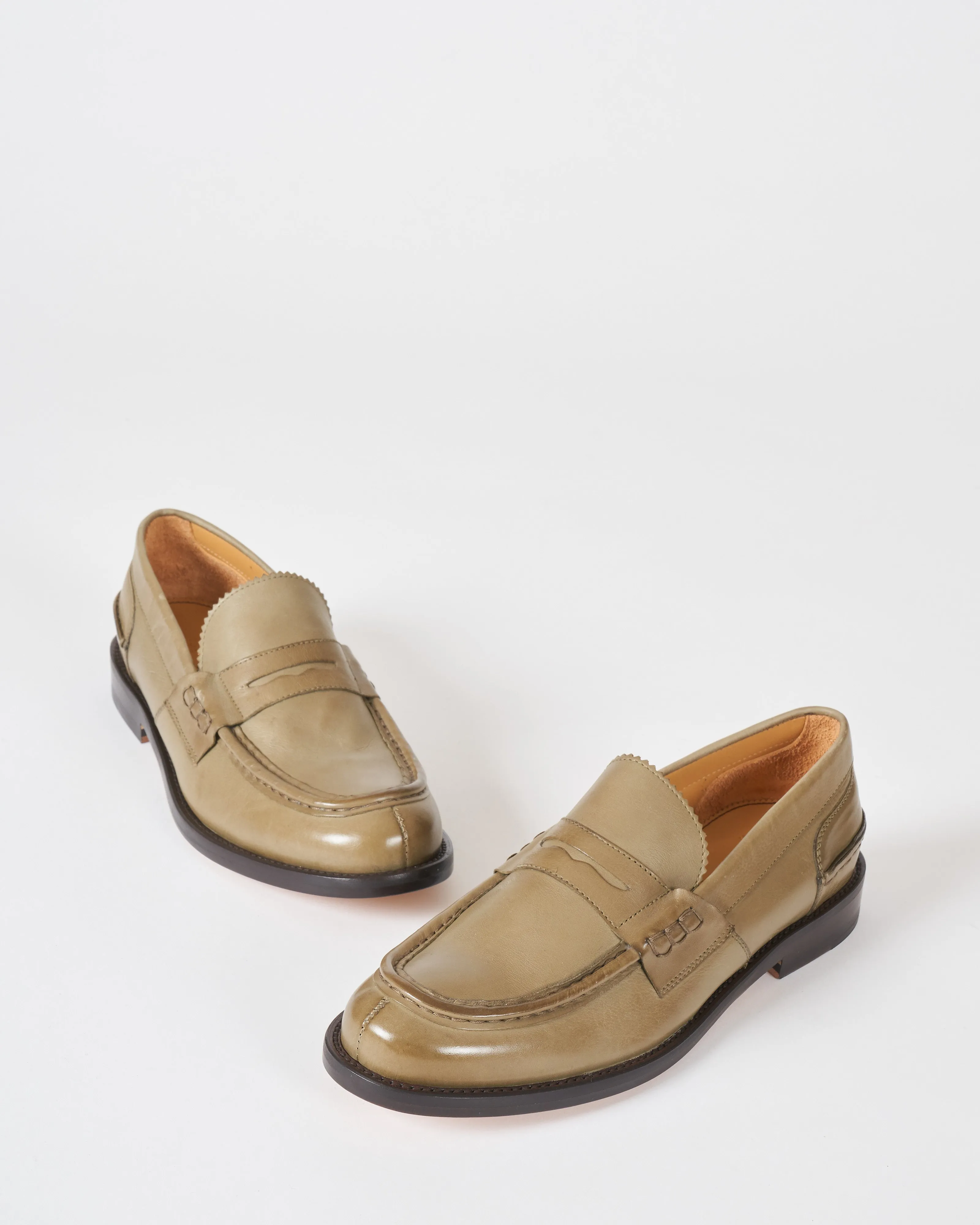 leather loafer